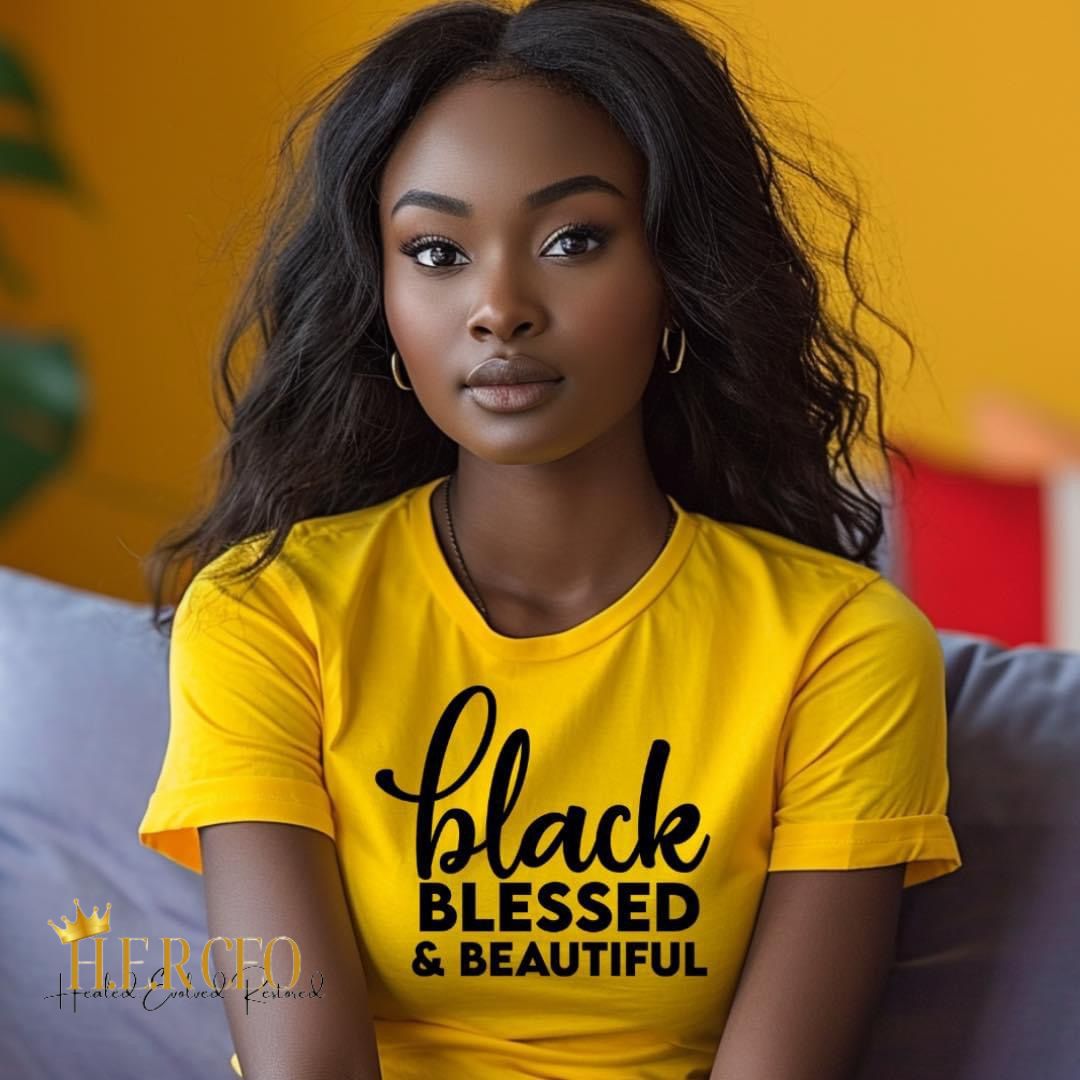 Black Blessed & Beautiful Shirt